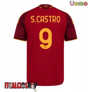 AS Roma Santiago Castro #9 Prima Maglia 2026-27 Manica Corta AS Roma Santiago Castro #9 Prima Maglia 2026-27 Manica Corta